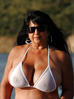 reality hot 50 year old women in bikinis