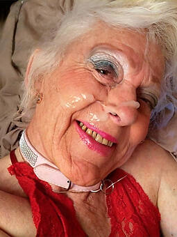 granny gets facial photo