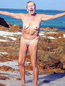 nude pictures of grandma beach