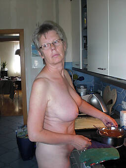 horny granny wife stripping